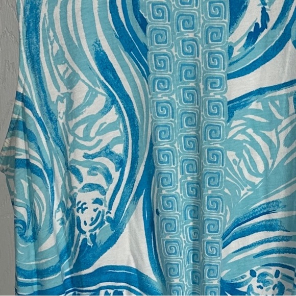 Lilly Pulitzer Windward dress in Sea Ruffles, size M, cotton, spring, summer - Picture 15 of 15